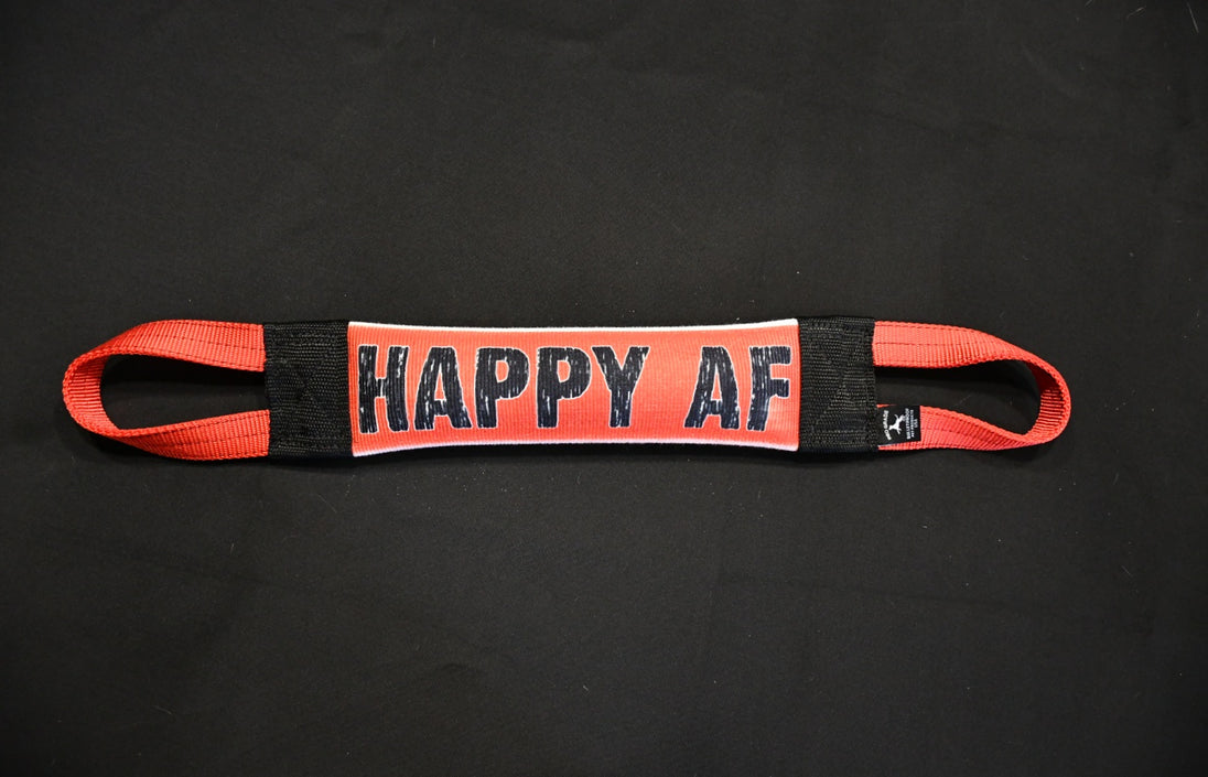 Happy AF Fire Hose Training Tug - Bulletproof Pet Products Inc