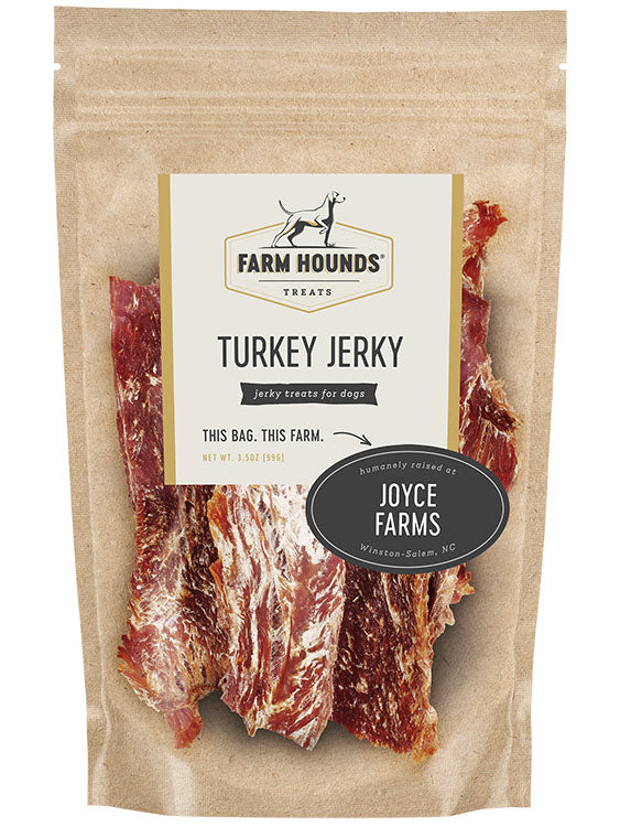 Farm Hounds - Turkey Jerky - Made In The USA - Bulletproof Pet Products Inc