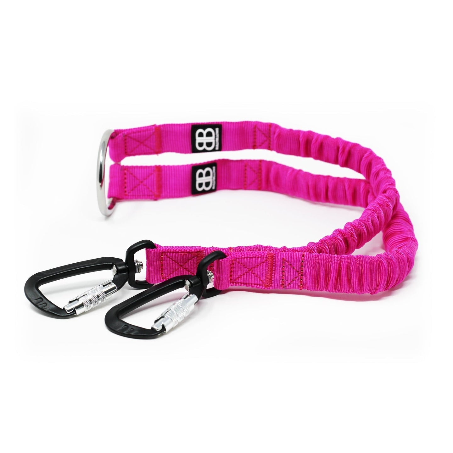 Bully Billows - Zero Shock Bungee Dog Lead - Magenta - Bulletproof Pet Products Inc