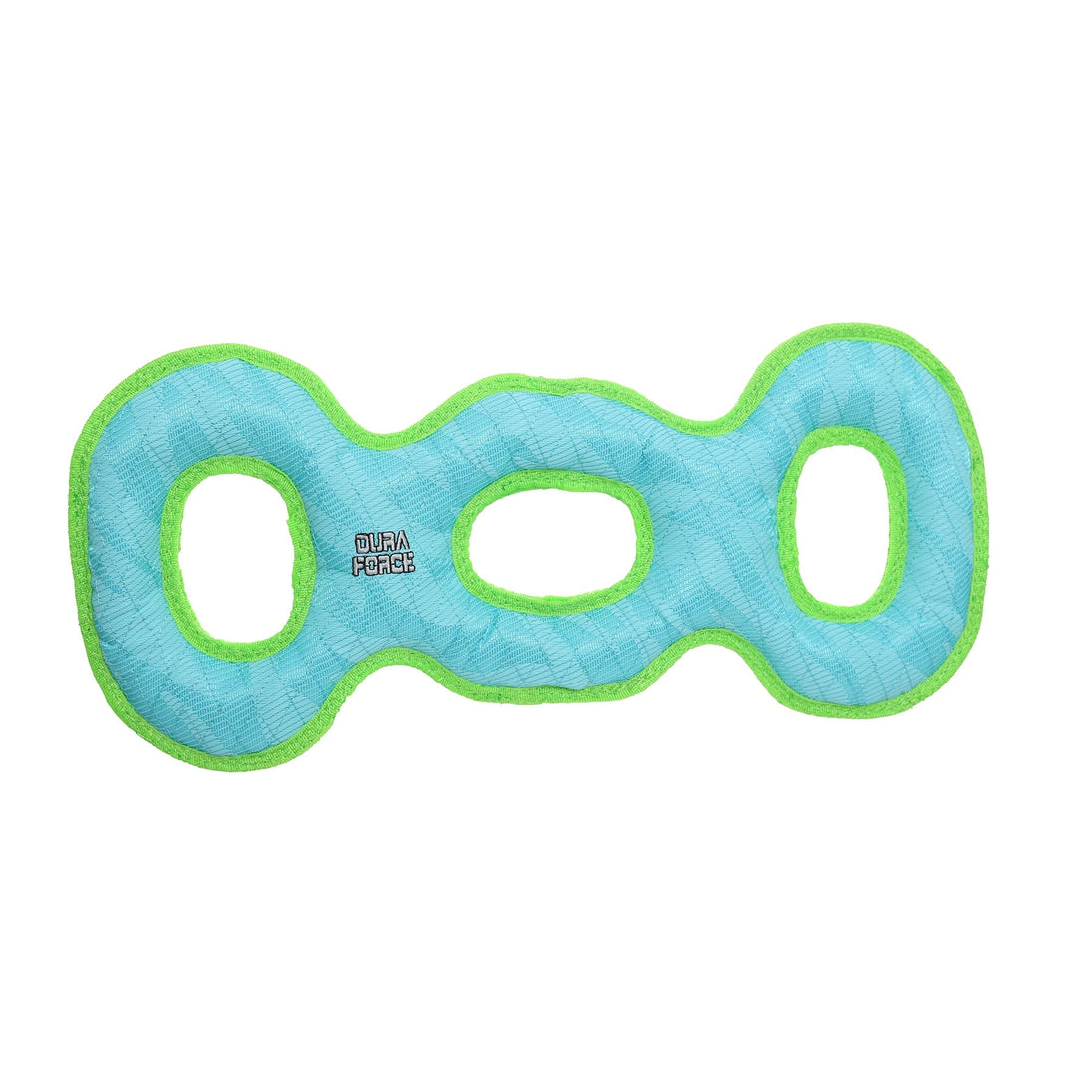 DuraForce 3 Way Tug - Blue and Green - Bulletproof Pet Products Inc