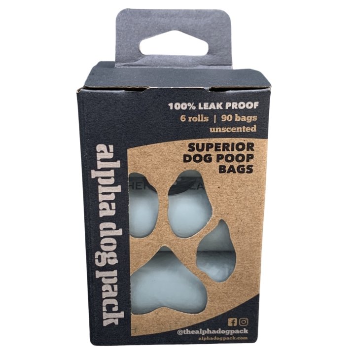 EPI Dog Poop Bags - 90 Count - Bulletproof Pet Products Inc