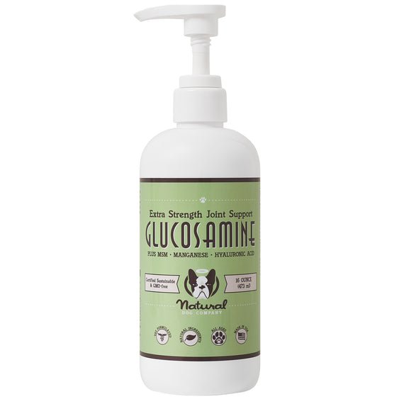 LIQUID GLUCOSAMINE - NATURAL DOG - Bulletproof Pet Products Inc