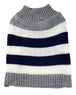 Midlee Striped Colorblock Dog Sweater - Bulletproof Pet Products Inc