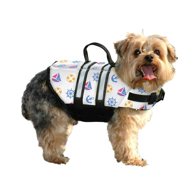 Paws Aboard - Nautical Pet Life Vest - Bulletproof Pet Products Inc