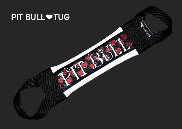 PIT BULL THEMED FIRE HOSE TUG - Bulletproof Pet Products Inc