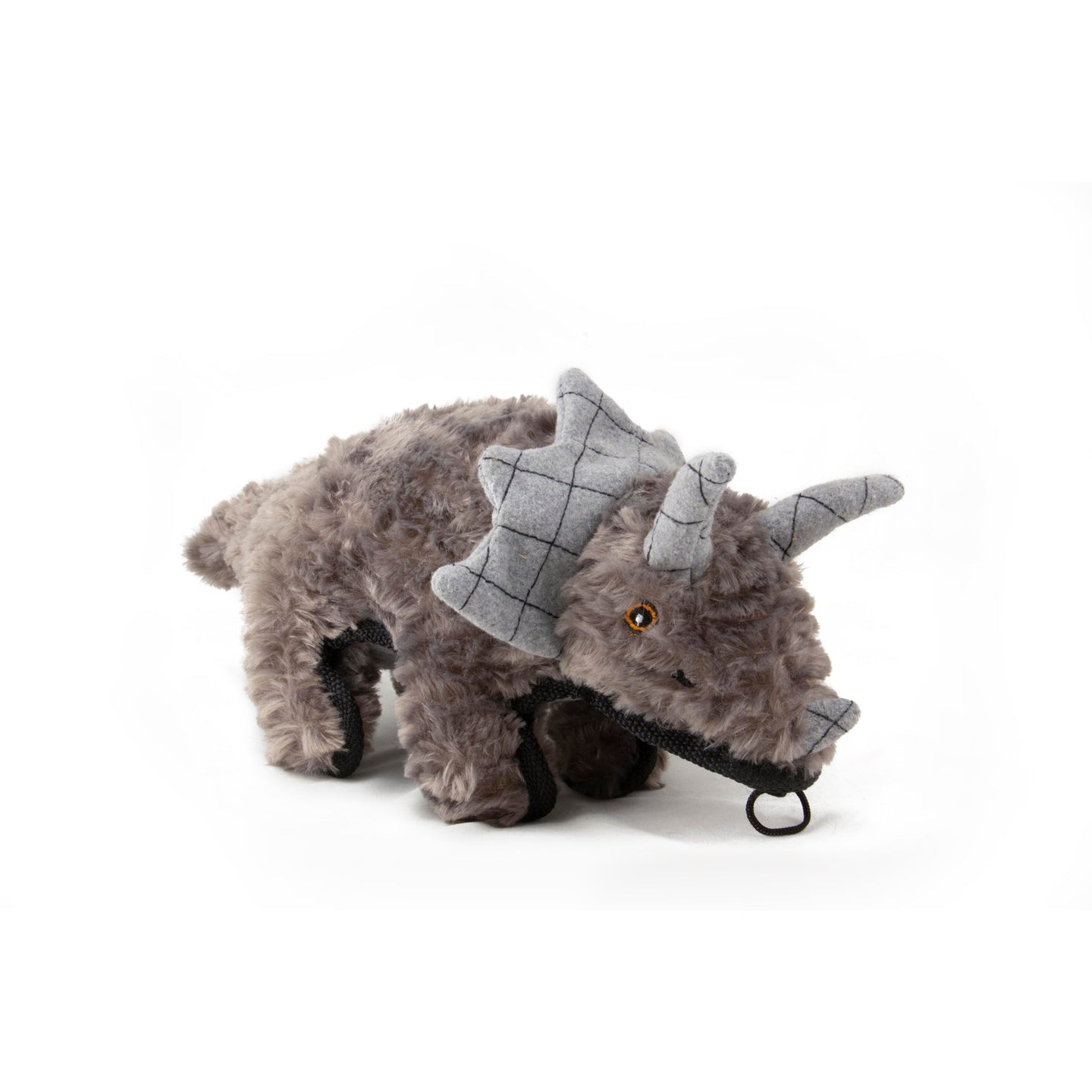 Steel Dog Toys - Ruffian Triceratops - Bulletproof Pet Products Inc