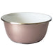 Eco-Friendly Deep Dog Bowl - Paw Print Design - Rose Gold - Bulletproof Pet Products Inc