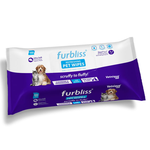 Furbliss® Hygienic Grooming Pet Wipes - 100 ct - Bulletproof Pet Products Inc