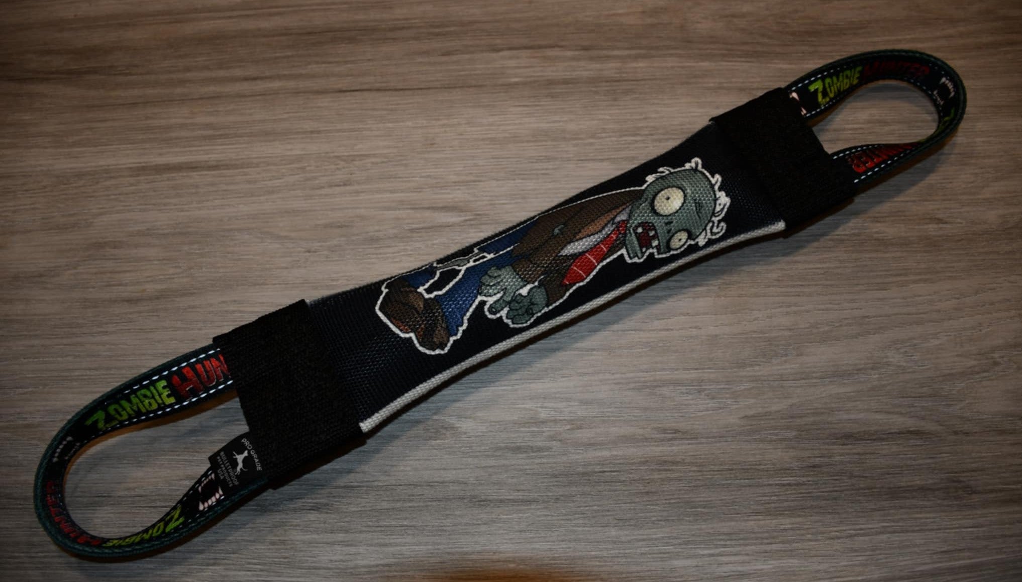 Zombie Hunter Fire Hose Squeaker Tug - Bulletproof Pet Products Inc