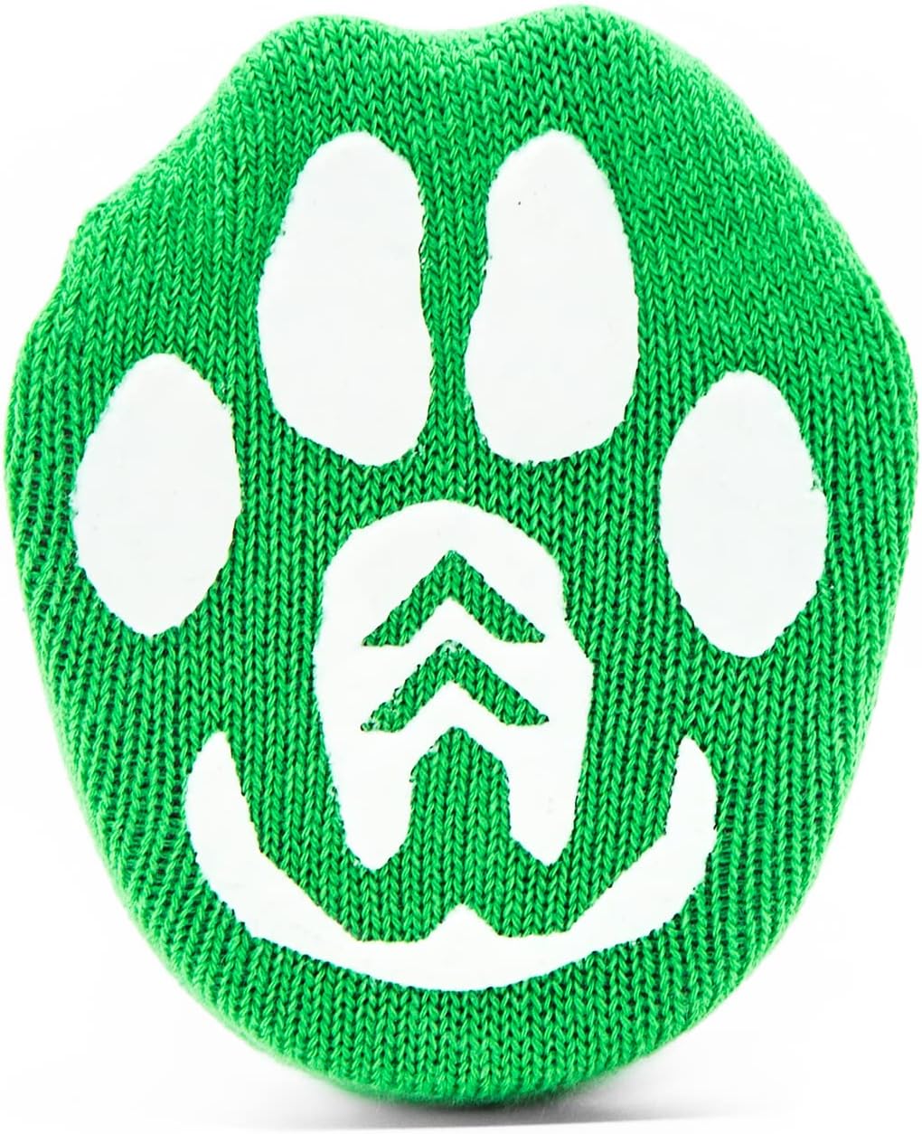 Power Paws Original dog sock - Green with white Bunny - Bulletproof Pet Products Inc