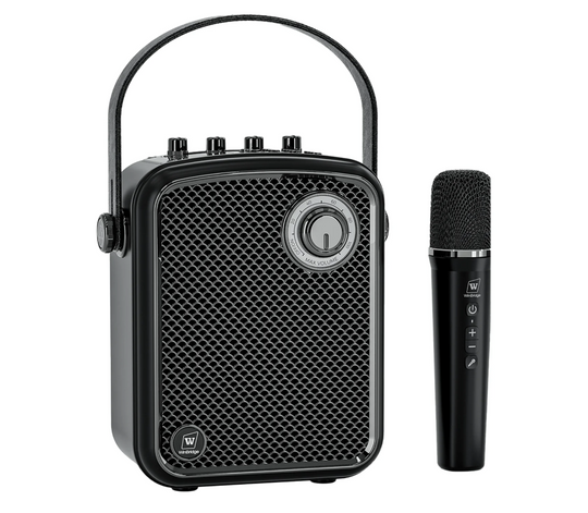 WinBridge S100 Wireless Voice Amplifier - Handheld Microphone 70W Multifunctional Portable Bluetooth Pa System Karaoke Speaker and Mic System Supports Guitar, Monitoring and Live - Bulletproof Pet Products Inc