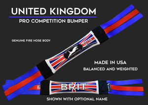 DOCK DIVING BUMPER TUG - COMPETITION SERIES WEIGHTED - UNITED KINGDOM FLAG