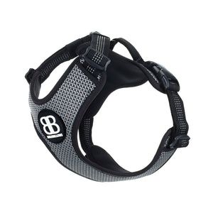 Bully Billows - Active Harness | With Handle - Padded Lining & Highly Reflective - Black