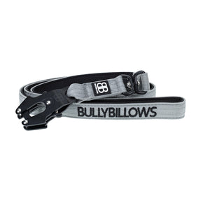 Bully Billows - Swivel Combat Dog Lead - Gray