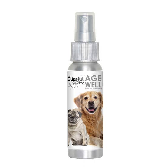 Age Well Dog Aromatherapy Calming Spray - By The Blissful Dog - 2.7 oz - Bulletproof Pet Products Inc