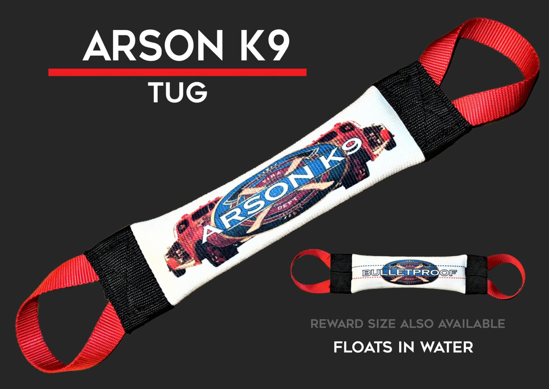 ARSON K9 FIRE HOSE TRAINING TUG - Bulletproof Pet Products Inc