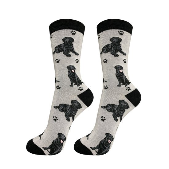 Black Labrador Full Body Socks - Bulletproof Pet Products Inc