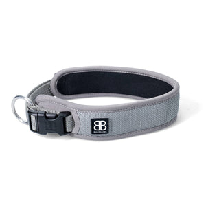 Bully Billows - Active Slip N' Clip Collar - Gray - Bulletproof Pet Products Inc