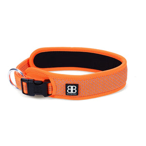 Bully Billows - Active Slip N' Clip Collar - Orange - Bulletproof Pet Products Inc