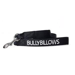 Bully Billows - Nylon Snap Hook Dog Lead - Black - Bulletproof Pet Products Inc