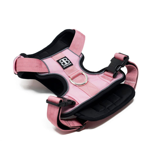 Bully Billows - Premium Dog Harness - Pink - Bulletproof Pet Products Inc