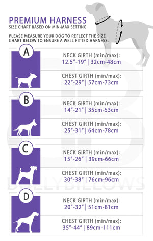 Bully Billows - Premium Dog Harness - Pink - Bulletproof Pet Products Inc