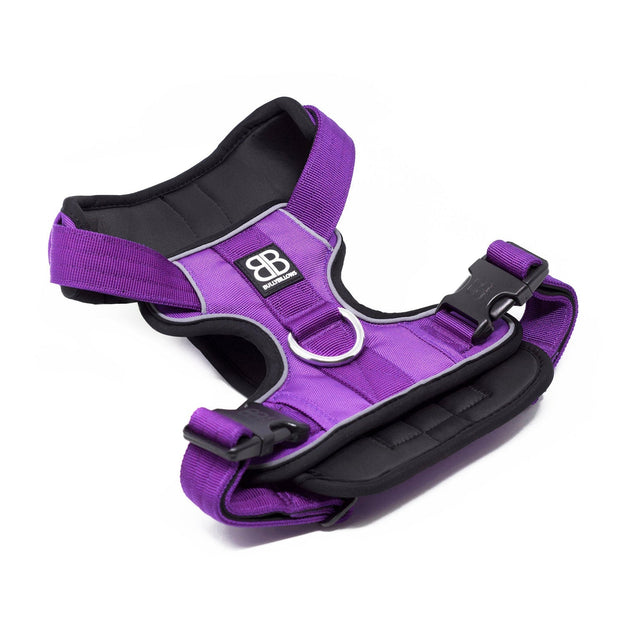 Bully Billows - Premium Dog Harness - Purple - Bulletproof Pet Products Inc