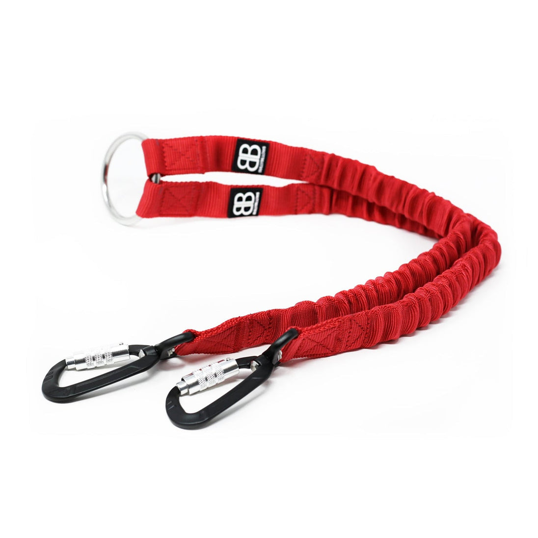 Bully Billows - Zero Shock Bungee Dog Lead - Red - Bulletproof Pet Products Inc