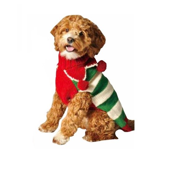 Christmas Elf Dog Sweater - Bulletproof Pet Products Inc