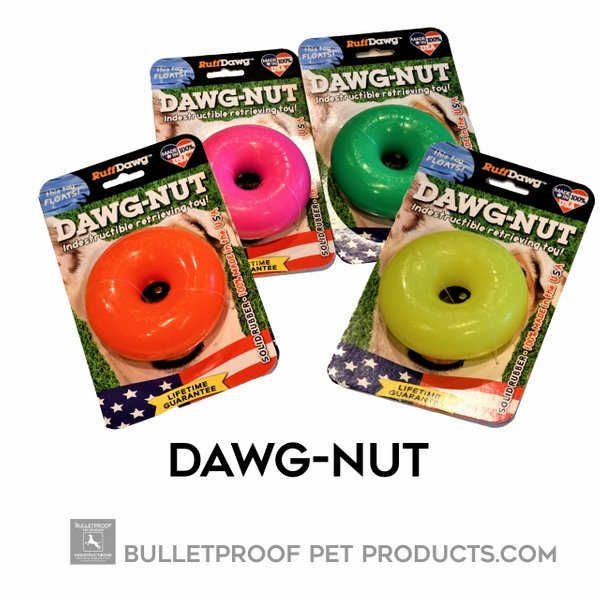 DAWG NUT - DOGS UP TO 40 LBS - BY RUFF DAWG - Bulletproof Pet Products Inc