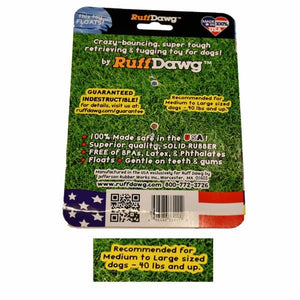 DAWG NUT XL - DOGS 40 LBS PLUS - BY RUFF DAWG - Bulletproof Pet Products Inc
