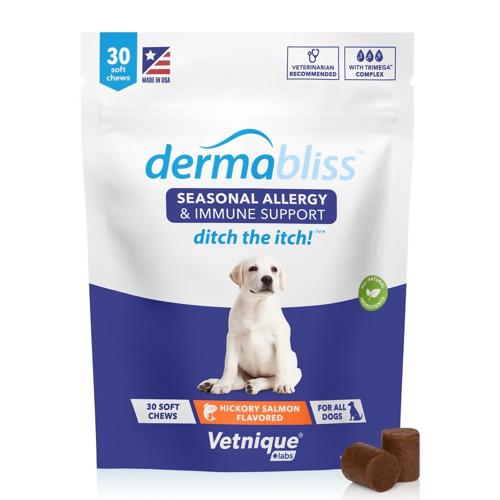 DERMABLISS™ ALLERGY & IMMUNE SOFT CHEWS FOR DOGS - Bulletproof Pet Products Inc