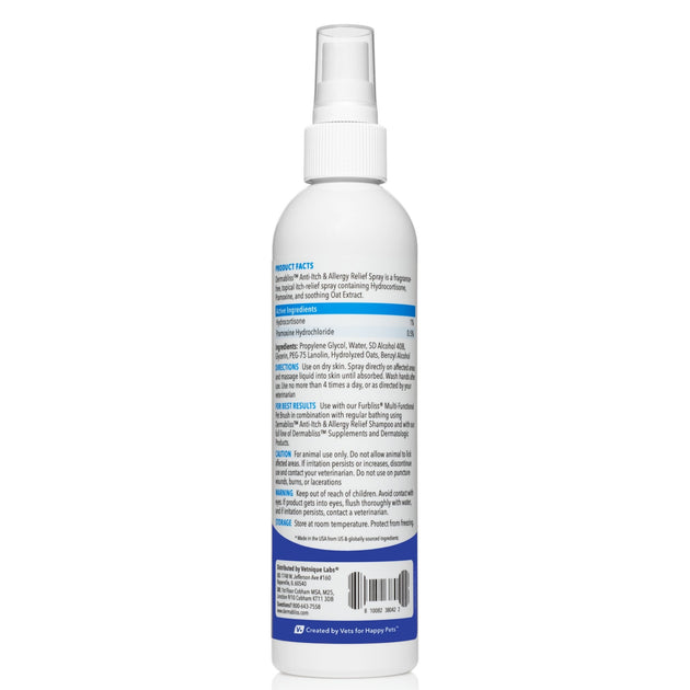 Dermabliss™ Anti-Itch & Allergy Relief Spray - Bulletproof Pet Products Inc