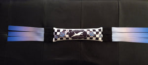 DOCK DIVING BUMPER TUG - COMPETITION SERIES WEIGHTED - CHECKERS & BUTTERFLIES -Ombré - Bulletproof Pet Products Inc