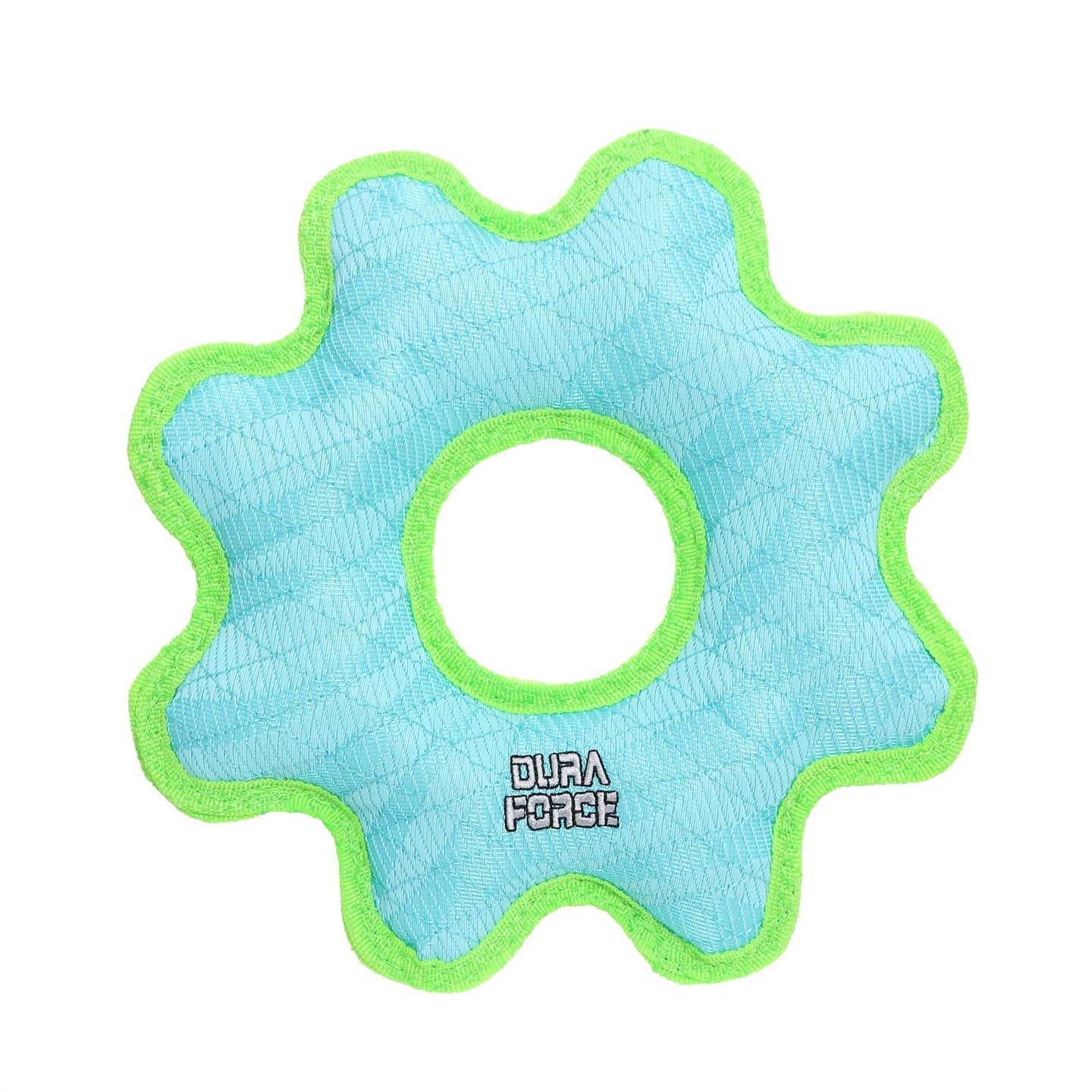 DuraForce Med Gear Ring Tiger - Blue and Green - Bulletproof Pet Products Inc