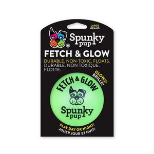 Fetch and Glow Ball -Spunky Pup- Large - Bulletproof Pet Products Inc