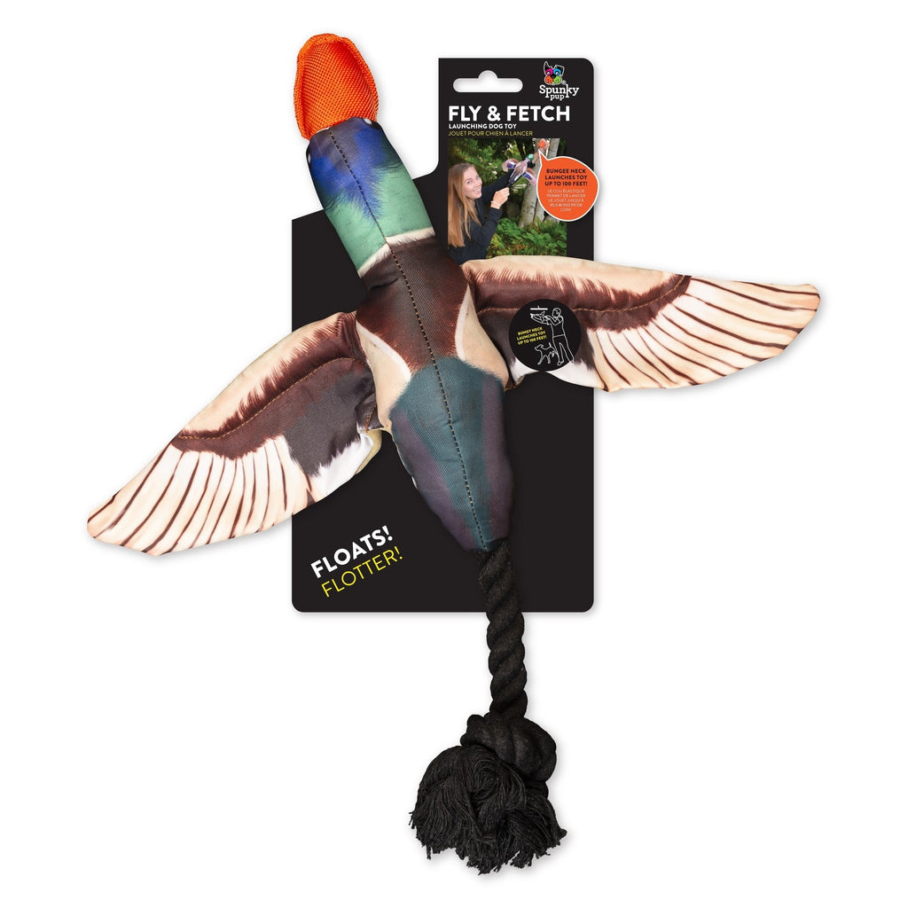 Fly and Fetch Duck -Spunky Pup - Bulletproof Pet Products Inc