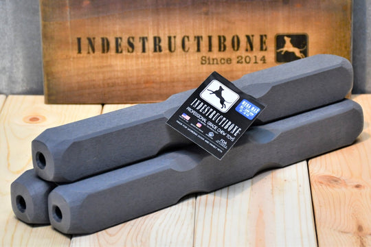 Indestructibone™Professional Grade Mega Max Chew Toys 3 Pack - Dogs 51-100 lbs - Bulletproof Pet Products Inc