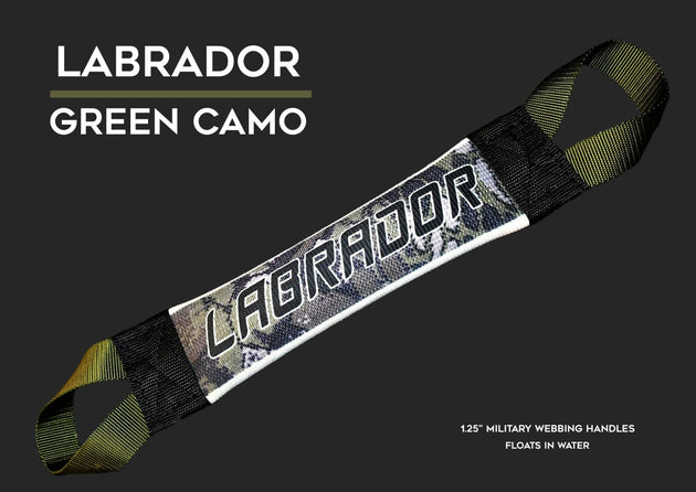 LABRADOR CAMO SERIES FIRE HOSE TRAINING TUG - Bulletproof Pet Products Inc