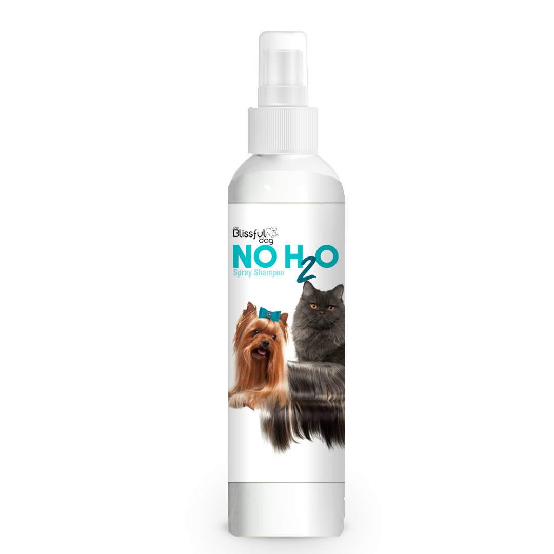 No H2O Spray Dog Shampoo - By The Blissful Dog - 4 oz - Bulletproof Pet Products Inc