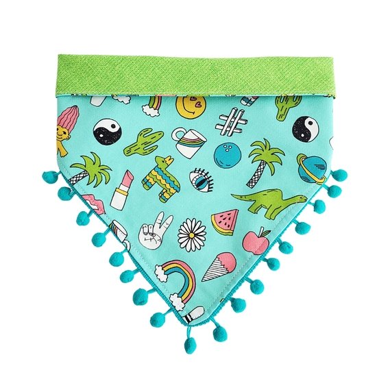 Nostalgia - Reversible Dog Collar Bandana - Bulletproof Pet Products Inc