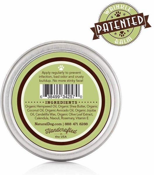 ORGANIC WRINKLE BALM - BY NATURAL DOG - Bulletproof Pet Products Inc
