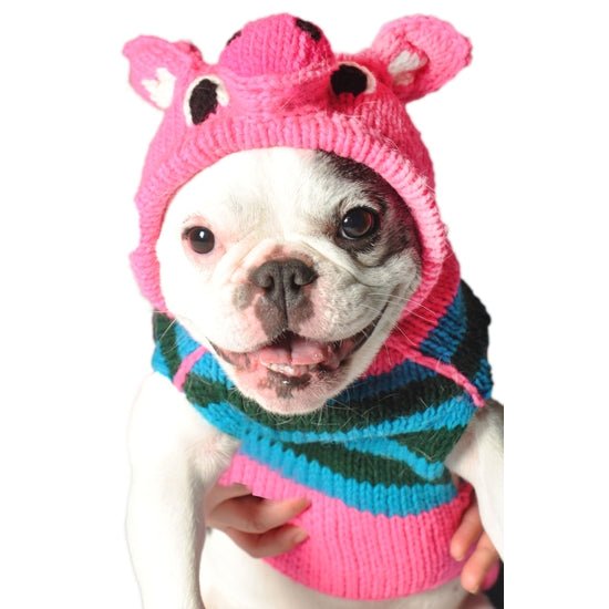 Pink Piggy Dog Sweater - Bulletproof Pet Products Inc