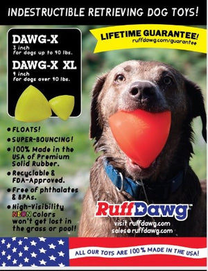 RUFF DAWG - DAWG X - UP TO 40 LBS - Bulletproof Pet Products Inc