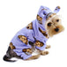 Silly Monkey Bodysuit With Hood - Lavender - Bulletproof Pet Products Inc