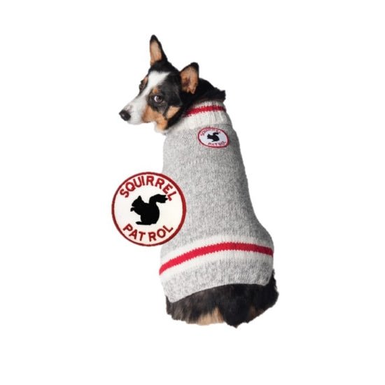 Squirrel Patrol Dog Sweater - Bulletproof Pet Products Inc