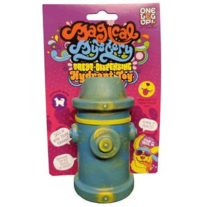 The Magical Mystery Treat-Dispensing Hydrant Toy - For Dogs 45 LBS. and Under - Bulletproof Pet Products Inc