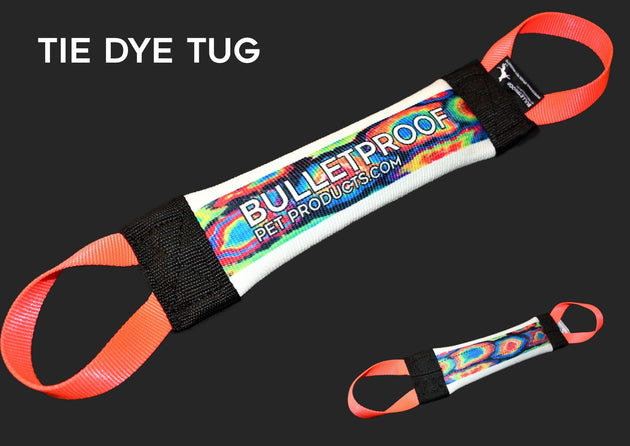 TIE DYE FIRE HOSE TUG - Bulletproof Pet Products Inc