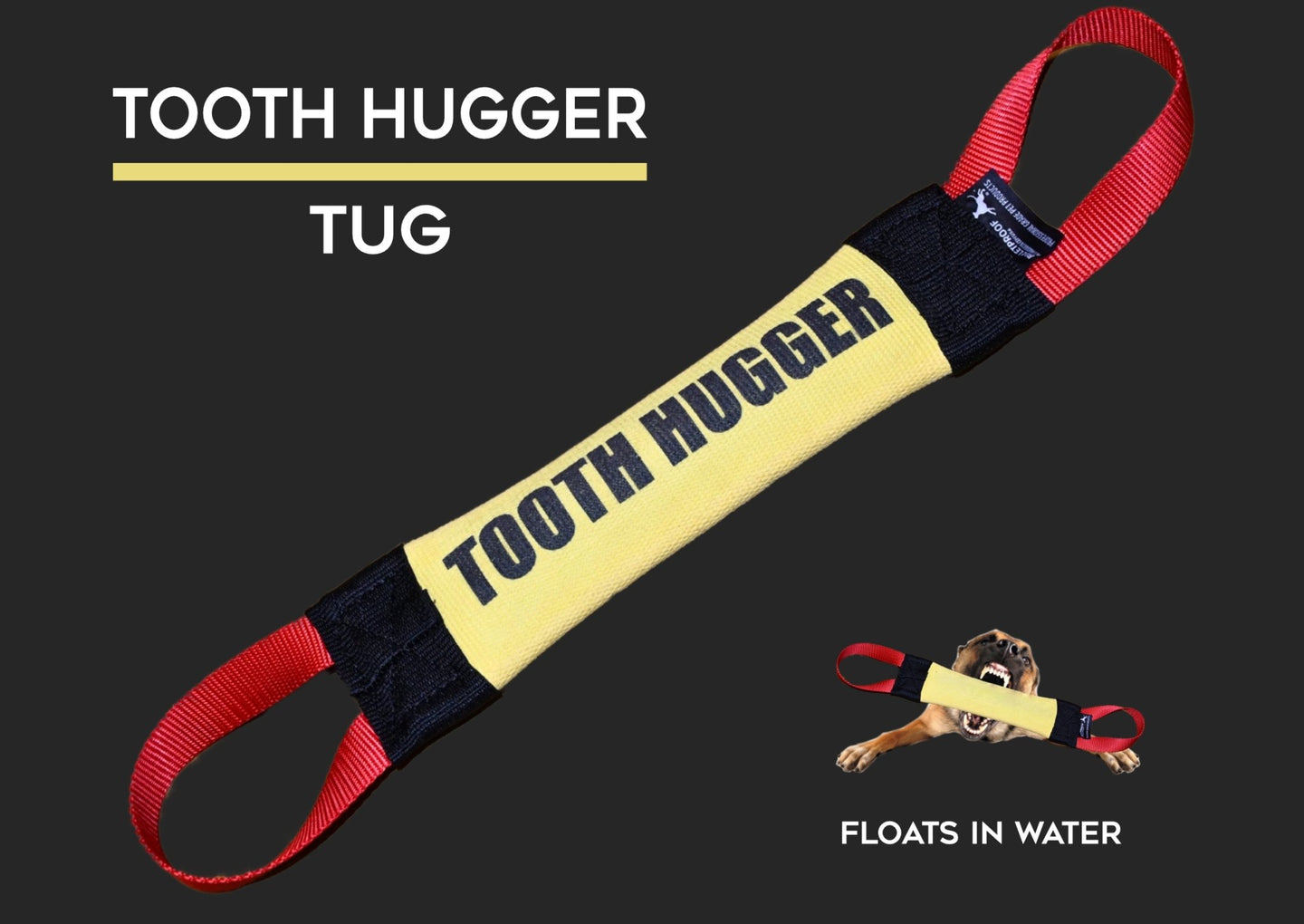 TOOTH HUGGER FIRE HOSE TUG - Bulletproof Pet Products Inc