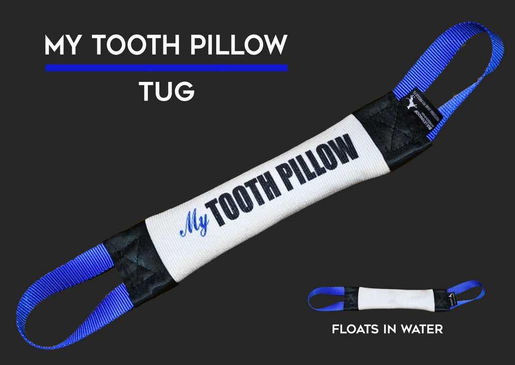 TOOTH PILLOW FIRE HOSE TUG - Bulletproof Pet Products Inc